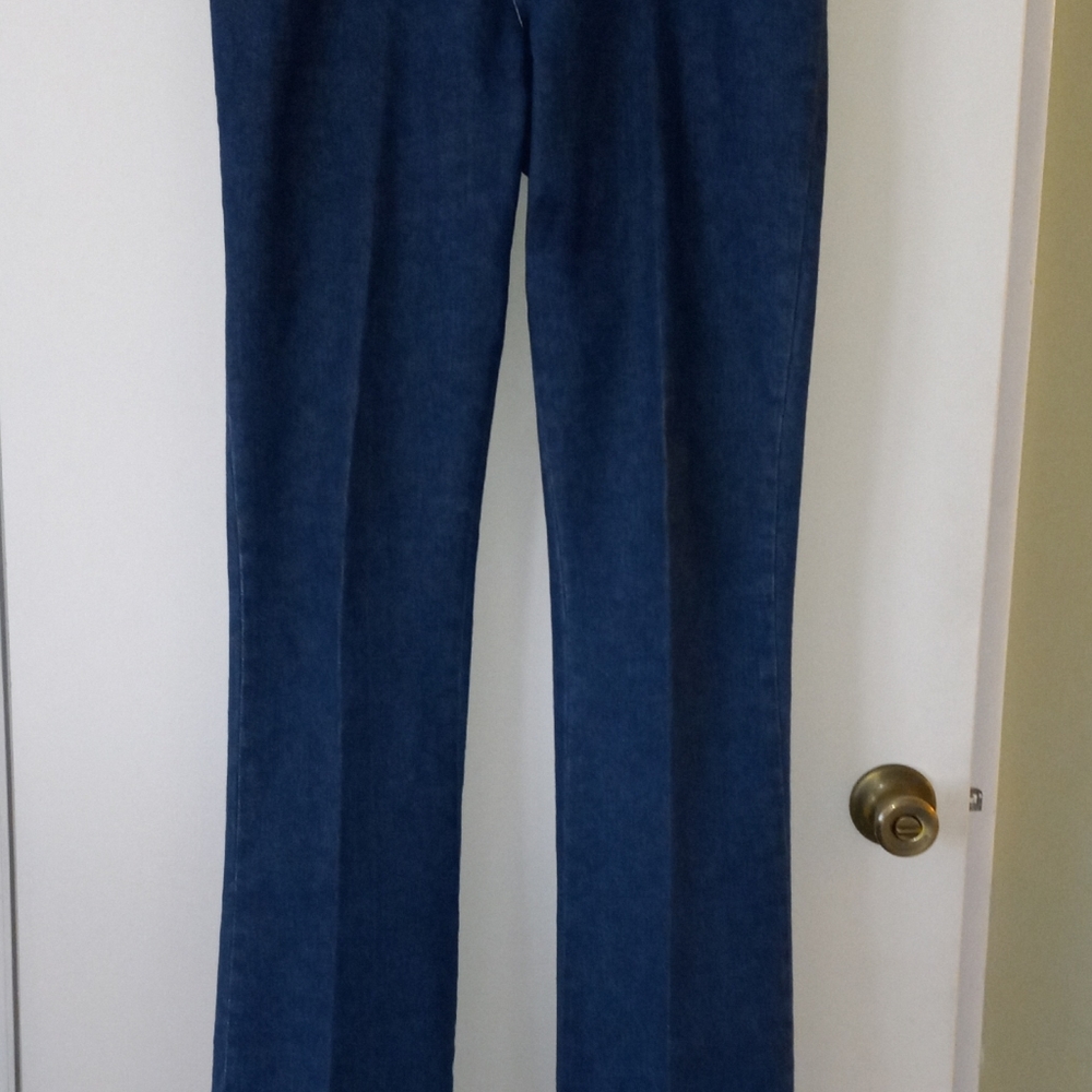 French Dressing Paris super high rise extra long Vintage bootcut jeans - Picture 4 of 7